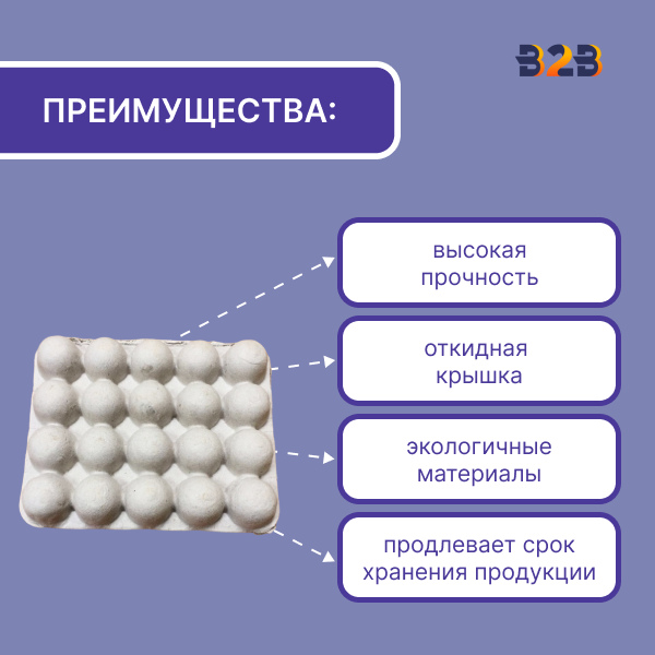 Упаковка для перепелиных яиц, 20 ячеек (картон)