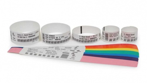Этикетки браслеты Zebra Z-Band 4000