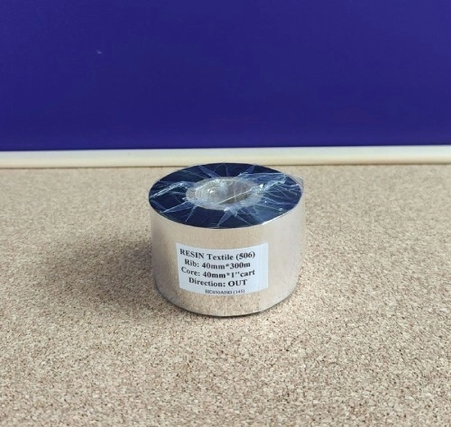 Риббон 40 мм х300 мм RESIN Textile , намотка OUT